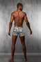 Men's Modal Multi-Colored Printed Regular Leg Boxer 1896 - 2