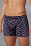 Men's Modal Multicolored Printed Regular Leg Boxer 1813 - 2