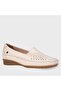 Teresa-G Women's Leather Comfort Shoes Beige - 2