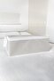 2 Pieces Gray Striped Storage Base Storage 30x50x20 Cm - 2