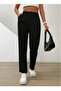 Double Leg Double Pleated Trousers-Black - 3