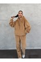 مجموعة من قطعتين من البلوزة والبنطلون الناعمة AF-K86046B