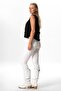 Sleeveless Atlas Autumn and Winter Asymmetrical Cut Combed Cotton Viscose Vest Gray Gray - 2