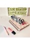 Zebra Pattern Thin Pen Holder