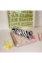 Zebra Pattern Thin Pen Holder - 4