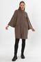ZIPPERED WOOL COAT (B23-26700) - 3