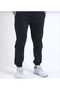 Children's Sweatpants Thick Fleece 3 Yarn Fiber Black Color with Zippered Pockets - 2