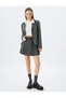 Pleated Mini Skirt - 2