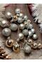 Christmas Pine Tree Ornament 24Pcs 3cm Silver Color Christmas Ball Set Christmas Balls - 7