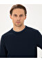 Navy Blue Regular Fit Sweatshirt 50296485 -Vr033 - 2