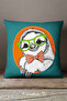 Velvet Babyface Green and White Glasses Owl Throw Pillow Pillow Case - Cgh043