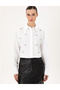 White Oversize Long Sleeve Shirt 50292277 -Vr013 - 3