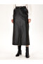 Black A-Line Woven Skirt 50292628 -Vr046 - 2