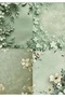 Green Leaf Patterned Botanical A4 Letter Paper - 10 Pictures