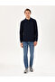 Navy Blue Regular Fit Sweatshirt 50293236-Vr033 - 4