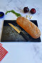 Channeled Glass Cutting Board - Glass Cutting Table| Natural Stone Patterned| 25cm X 35cm| Patented Product - 5