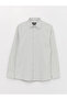 Slim Fit Long Sleeve Dobby Men's Shirt - 6