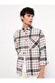 Comfortable Fit Long Sleeve Plaid Men's Lumberjack Shirt Jacket - 3