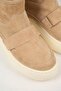 Ember Women's Genuine Leather Velcro Sand Boots with Fur Inside - 3