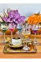 Pasabahçe Lava 506 6 Colors Eiffel Special Definitive Coffee Side Water Cup Gift Dowry Luxury Presentation - 2