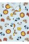 Lcw Baby Printed Polo Collar Long Sleeve Printed Baby Boy Pajamas Set - 3