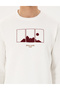 Ecru Regular Fit Sweatshirt 50290703-Vr019 - 6