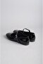 Women's Black Patent Leather Ballerinas with Helmet - Select 095 - 6
