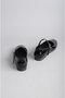 Women's Black Patent Leather Ballerinas with Helmet - Select 095 - 5