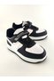 Lace-Up Black Color Lightweight Non-Slip Sole Unisex Children's Sports Shoes - 2
