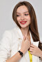 Minimal Square Black Dial Rose Gold Case Women's Hand Watch - 5