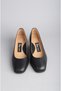 Select 25143222 genuine leather high heel women's shoe (heel height: 4 cm) black - 2