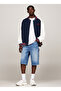 Men's Navy Blue Bomber Coat - Embroidery, Dm0Dm19237C1G Rlx Circle t Varsity Size: m - 3