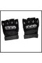 Uyguna-Catch Black Fingerless Tactical Gloves Bone-Ld.061