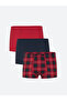 Lcw Kids Navy Blue Boy Boxer 3-Piece