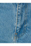 Vintage Straight Jeans Pocket Detailed Cotton - 6
