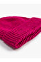 Layered Beanie Bordered Elastic Knit - 3