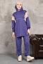 Indigo Hooded Sleeve Elastic Set