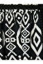 Midi Length Viscose Dress Off the Shoulder Ethnic Printed - 6