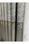 Nivemeshome Likya Ft632120 V-5302 Earth 1/3 Close Pleated Background Curtain Apm - 3