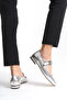 Alvin Silver Metallic Women's Ballerinas - 5