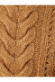 Soft Texture Long Sleeve Lightweight Stand Collar Hair Knit Sweater - 6