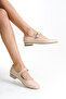 Alvin Beige Women's Ballerinas - 2