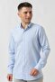 Aarburg G45044 Cotton Regular Fit Oxford Shirt Blue - 2