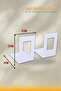 Single White Desk Organizer Non-Slip Decorative Book Leg Office Decorative Metal Book Holder - 4