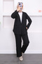 Black Jacket Trousers Set - 4