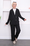 Black Jacket Trousers Set - 2