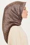 Silk Scarf, Dark Gray Twill 2025 Winter Model - 3