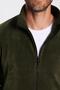 Unisex Standard Fit Zippered Anti-Pilling Cold-Resistant Khaki Fleece Sweatshirt - 3