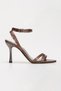 Molly Series Thin High Heels Double Tape Detailed Women's Evening Dress Shoes - 5