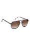 Ca302/Skb7Ha59 Men's Sunglasses Blue Clear Frame Brown Gradient Lens Uv400 - 2